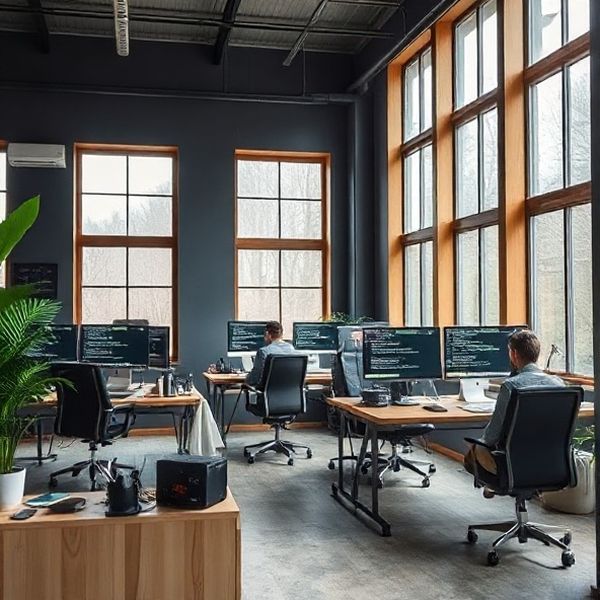 Team im Berliner Büro in Kreuzberg