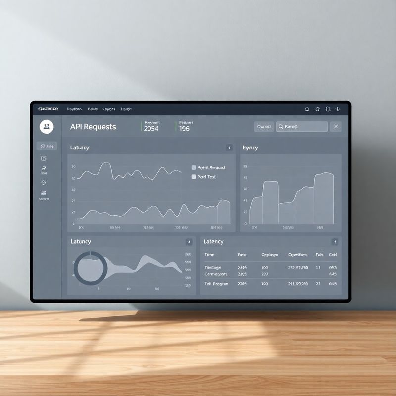 Developer-Dashboard mit API-Metriken